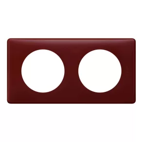 Cadru Legrand Céliane 2, culoare burgund pudrat - 66752