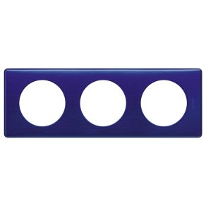  Cadru Legrand Céliane cu 3 prize, albastru cerneală - 68783