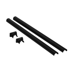   Set de capace accesorii Legrand pentru tijă telescopică, pentru coloană cu 1 sau 2 compartimente, negru - 653068