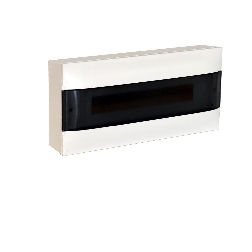 Legrand PractiboxS distribuitor extern, 1 rând, 22 module, transparent-fum (137215)