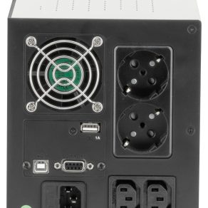   Legrand Keor SP turn neîntreruptibil 1500 VA, INTRARE: priză C14 + cablu C13-SCH, IEȘIRE: 2xC13+2xSchuko, priză de încărcare USB permanentă, USB-B com - 310190