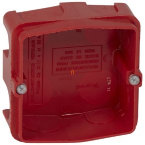  Cutie de montare încastrată Legrand Batibox pentru pereți din cărămidă, simplă, 20-32 A, adâncime 40 mm - 80184
