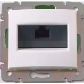   Priză Legrand Valena 1xRJ45 UTP Cat5e, alb cu clemă - 774230