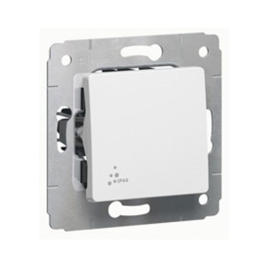 Legrand Cariva alb 101 IP44 comutator unipolar fără cadru (773609)