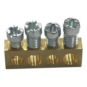   Legrand PractiboxS 4 puncte de conectare, 2x16mm² + 2x10mm², terminal de distribuție PE/N suplimentar din cupru neizolat; Icc=6 kA - 134806