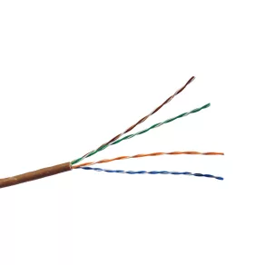   Cablu de perete Legrand Linkeo din cupru Cat7 ecranat (S/FTP) 4 perechi (AWG23) LSZH (LSOH) galben Bca-s1, d1, a1, bobină de cablu de 500 m LCS3 - 632716