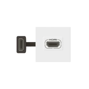   Legrand Program Mosaic HDMI 2.0 priză pre-cablată 2 module alb - 078979L