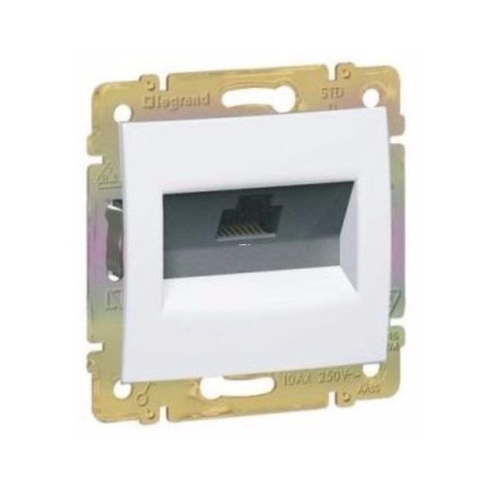 Legrand Valena 1xRJ45 UTP Cat6 priză, cu șuruburi, alb (774242)