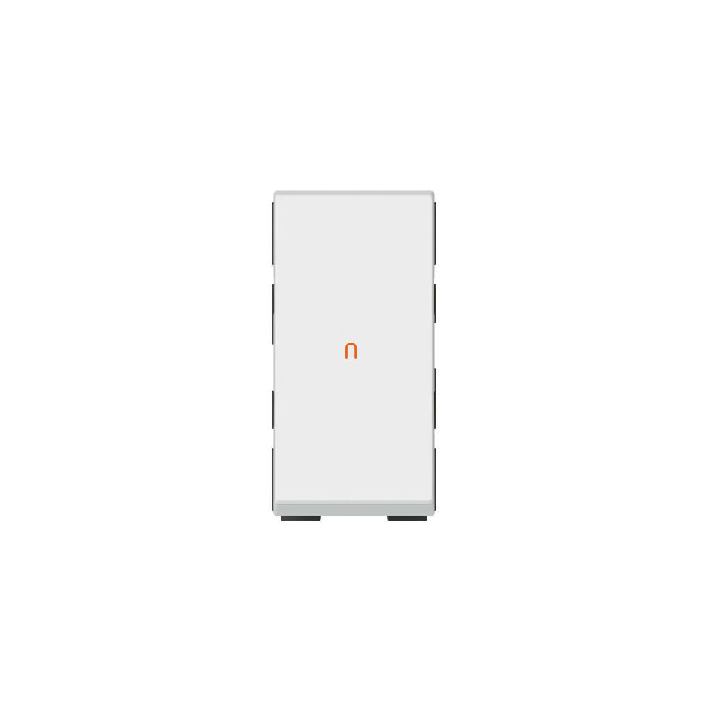 Legrand 078714L Pr.Mosaic buton, 1 modul, alb, antimicrobian