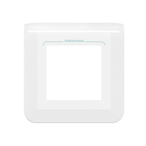   Cadru Legrand Program Mosaic, 2 module, alb, antimicrobian - 078722L