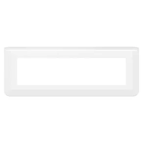   Rama Legrand Program Mosaic 1x8m, orizontală, albă - 078818L