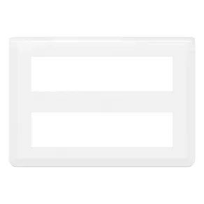   Cadru Legrand Program Mosaic, 2x8 m, orizontal, alb - 078837L