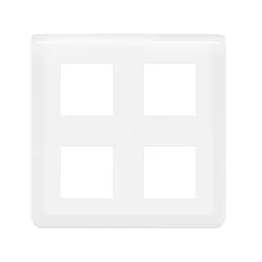   Cadru Legrand Program Mosaic, 2x2x2 m, orizontal, alb - 078838L