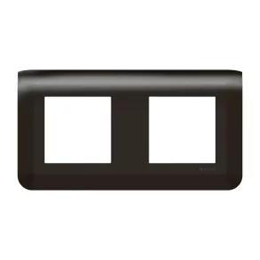 Cadru Legrand Program Mosaic 2x2m, negru mat - 079044L