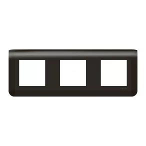   Cadru Legrand Program Mosaic 3x2m, orizontal, negru mat - 079046L
