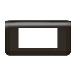   Cadru Legrand Program Mosaic 1x4m, orizontal, negru mat - 079054L