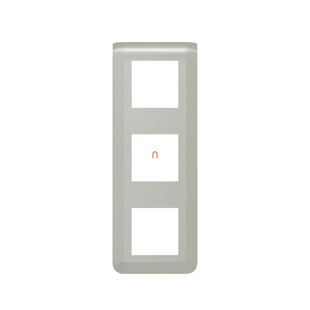 Legrand 079323L Program Mosaic cadru 3x2 module, vertical, aluminiu