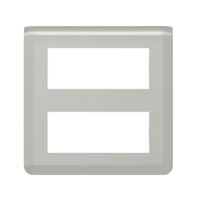 Cadru modular LeGrand Program Mosaic 2x5, aluminiu - 079330L