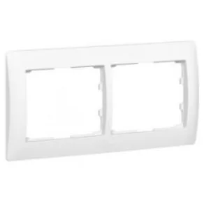 Legrand 771002 Galea Life 2-cadru orizontal alb