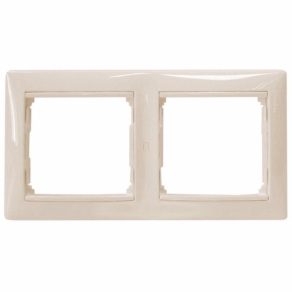 Cadru Legrand Valena 2, orizontal, culoare ivoriu - 774352