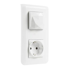   Legrand Program Mosaic Netatmo kit de pornire pentru casă inteligentă alb: gateway+priză 2P+F+comutator plecare/sosire, accesorii complete - 077733L