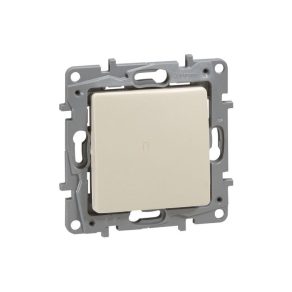 Buton Legrand Niloé NO-NC 6 A IP44, bej - 764615