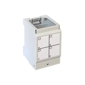   Cutie de joncțiune Legrand OH montabilă pe șină LCS3 pentru 4 porturi de conectare RJ45 FTP/STP - 413180