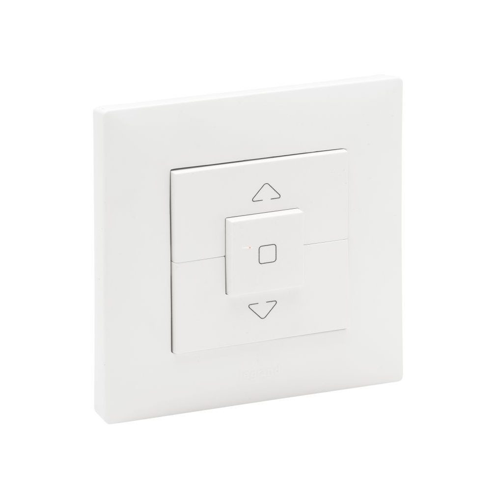 Legrand Niloé Step alb NR105 buton pentru jaluzele (2 poziții) 6A 863143