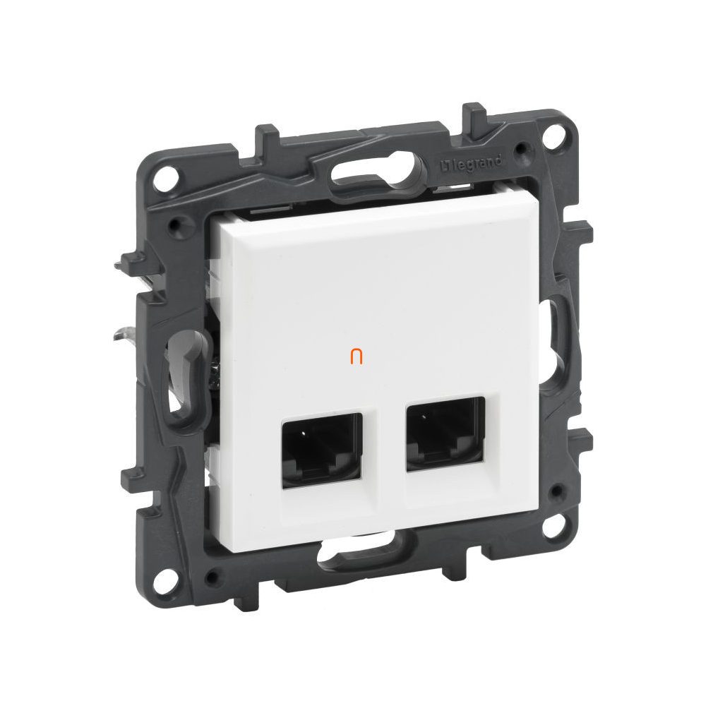 Legrand Niloé Step alb 2xRJ45 Cat.6 FTP priză 863162