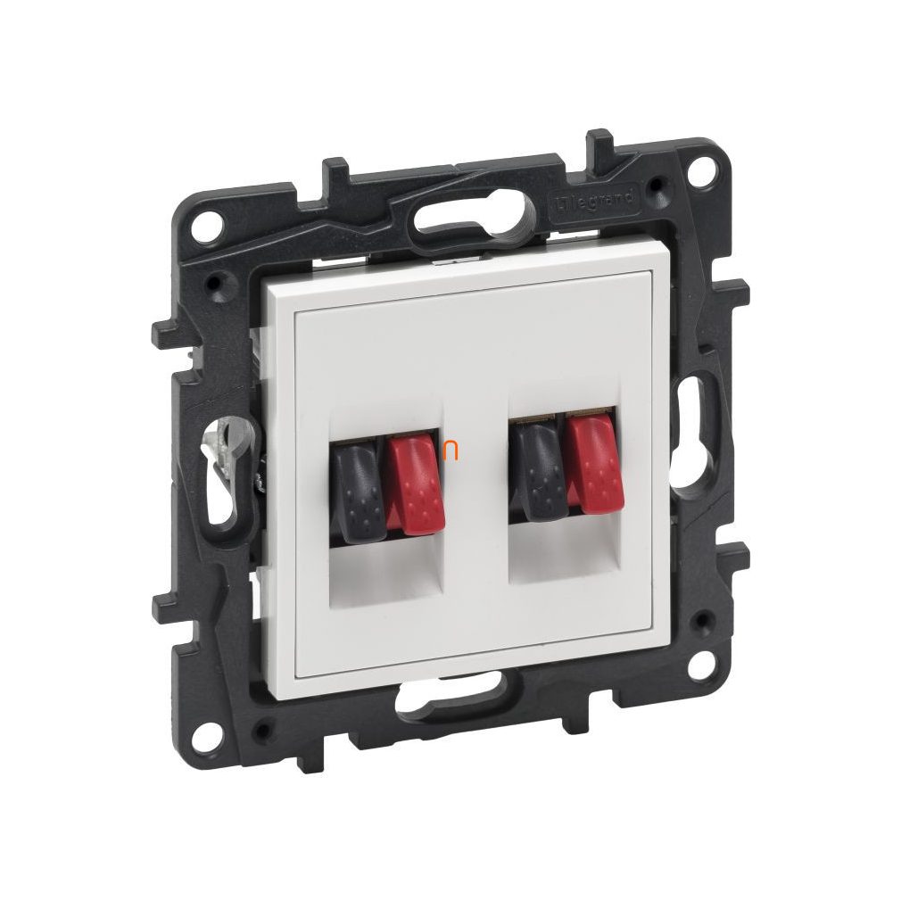 Legrand Niloé Step priză pentru difuzor alb, dublă 863186