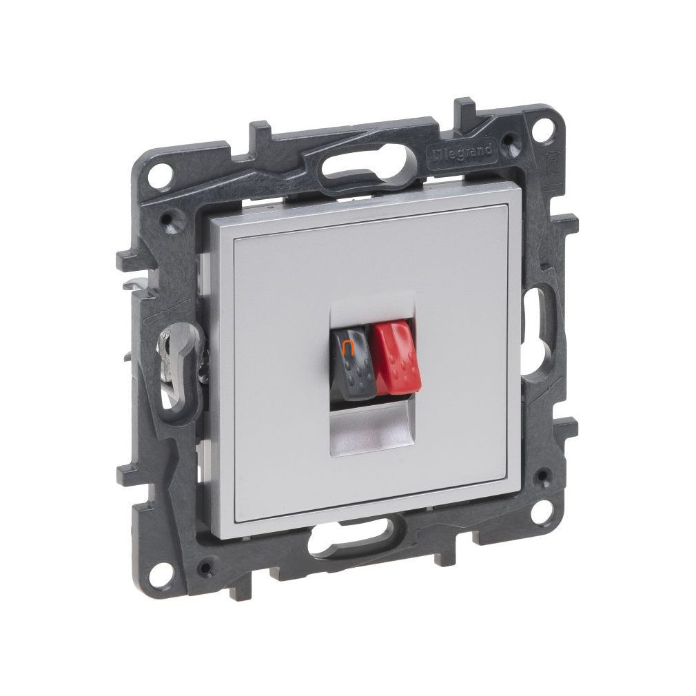 Legrand Niloé Step soclu pentru difuzor din aluminiu, individual 863385