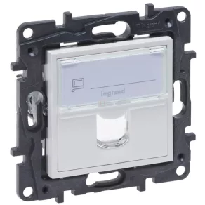 Adaptor Legrand Niloé Step systimax, aluminiu - 863388