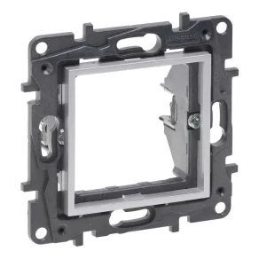   Adaptor Legrand Niloé Step pentru programul Mosaic, aluminiu - 863389