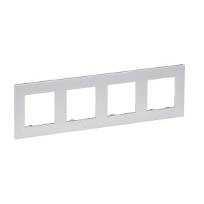 Cadru Legrand Niloé Step 4, aluminiu - 863394