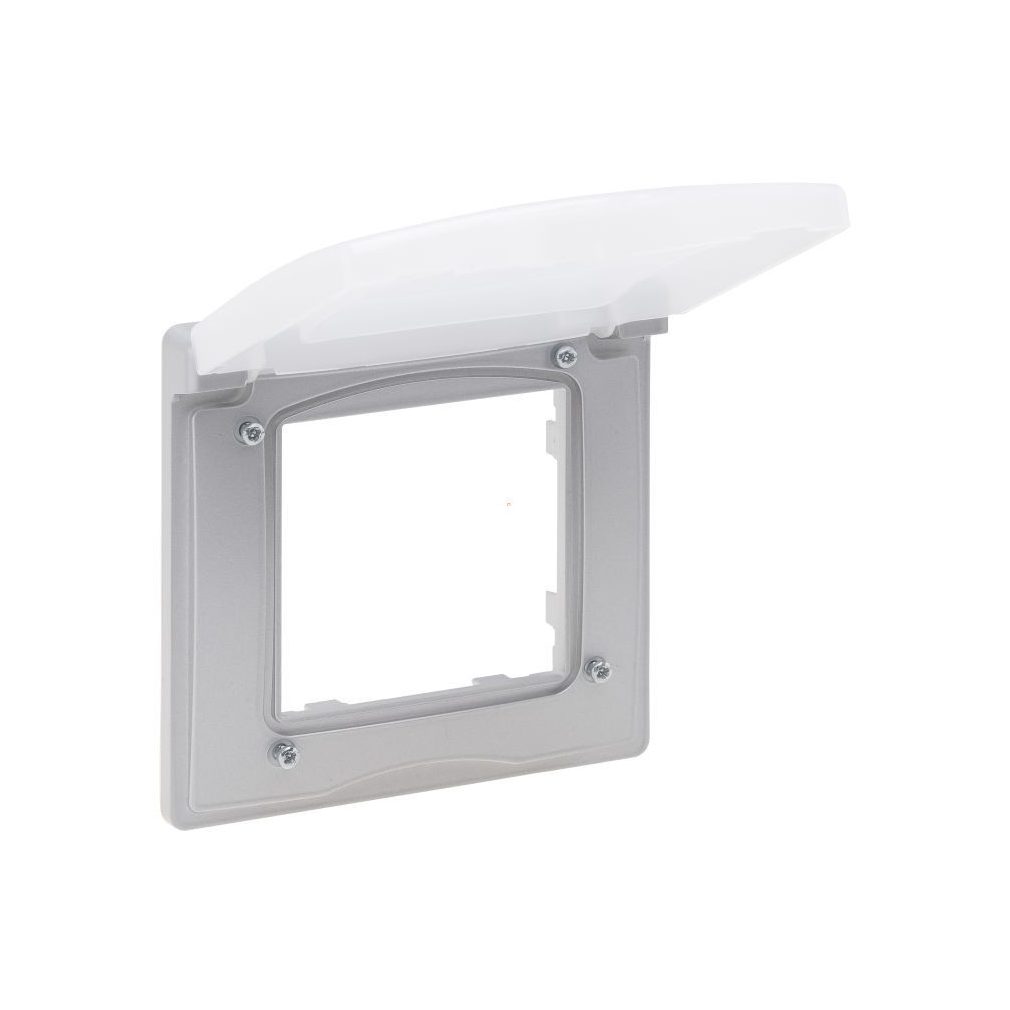 Legrand Niloé Step cadru din aluminiu 1 IP44, cu capac rabatabil (863396)