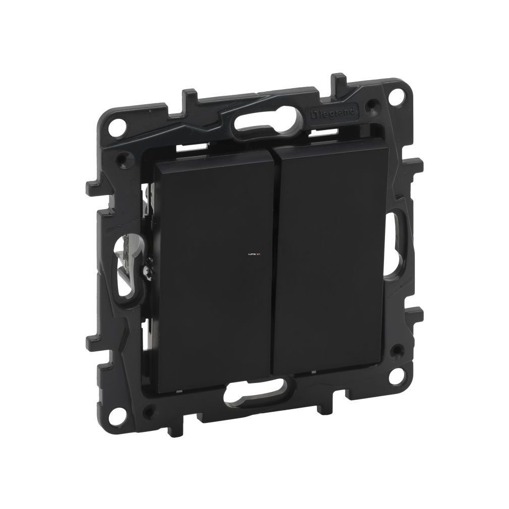 Legrand Niloé Step negru 105 comutator pentru candelabru, 10AX 863505