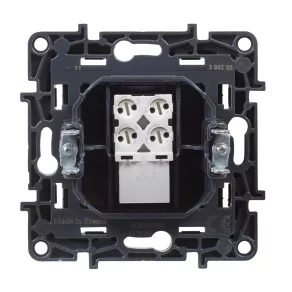 Priză Legrand Niloé Step 1xRJ11, negru - 863555