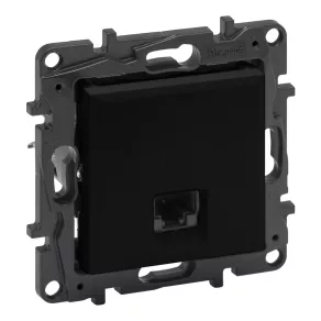 Priză Legrand Niloé Step RJ45 Cat.6 STP, negru - 863565