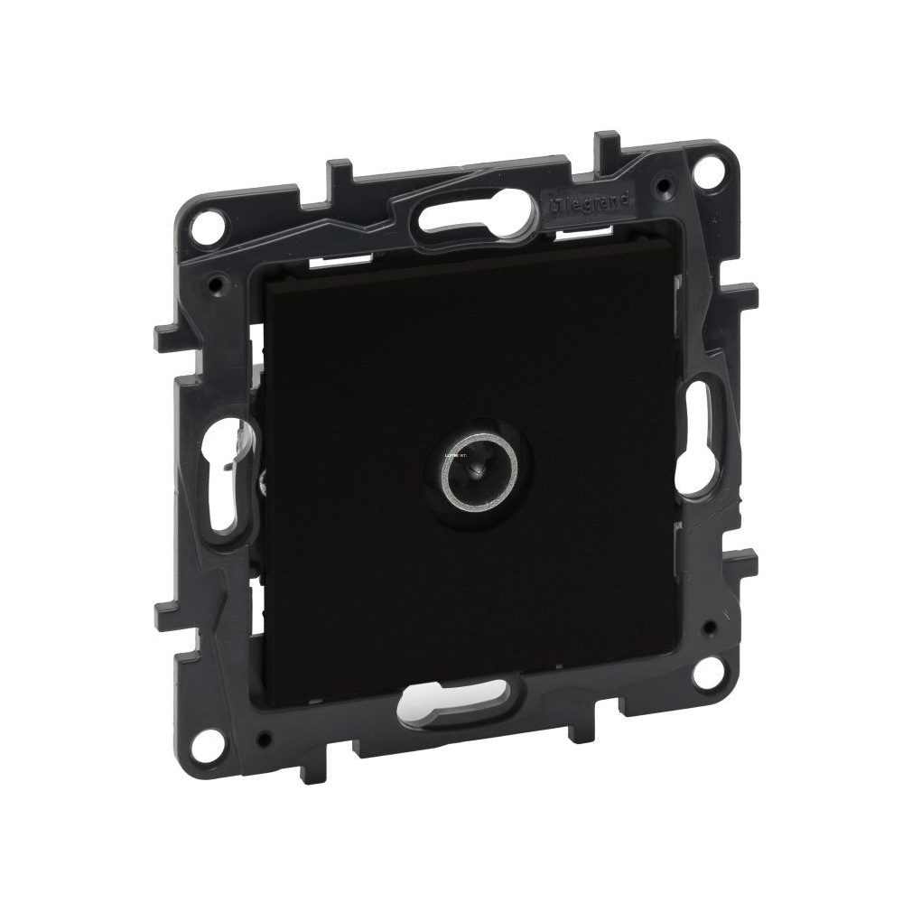 Legrand Niloé Step priză de închidere pentru televizor, negru (10 dB) 863573