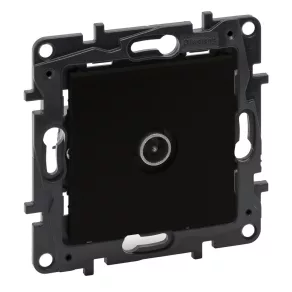   Priză Legrand Niloé Step TV cu stele, capac de închidere (1,5 dB), negru - 863574