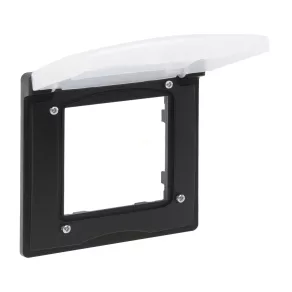 Cadru Legrand Niloé Step 1, IP44, negru - 863596