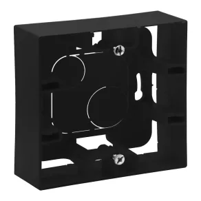   Cutie de montare încastrată Legrand Niloé Step 1, negru - 863597