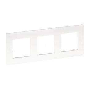 Cadru Legrand Niloé Step 3, alb perlat - 863693