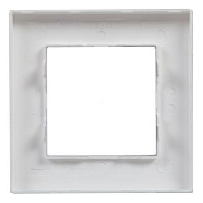 Cadru Legrand Niloé Step 1, aluminiu lustruit - 863891