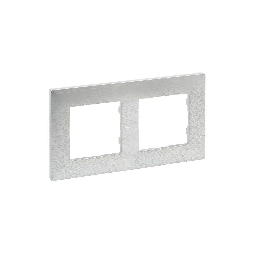 Legrand Niloé Step cadru aluminiu periat 2 (863892)