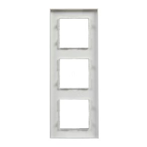 Cadru Legrand Niloé Step 3, aluminiu lustruit - 863893