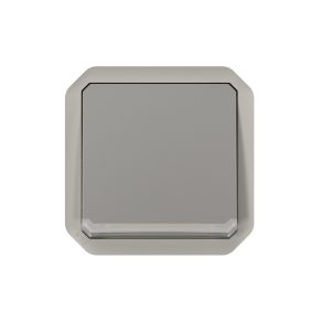   Comutator Legrand Plexo 55 cu indicator luminos 10A, gri - 069512L