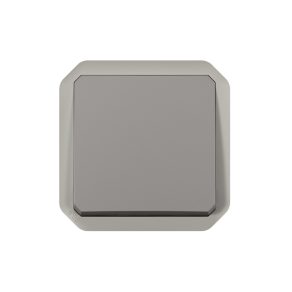 Buton Legrand Plexo 55 unipolar 10A, gri - 069540L