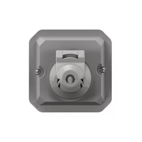   Adaptor Legrand Plexo 55 Programme Mosaic IP44 pentru priză RJ45, gri - 069581L