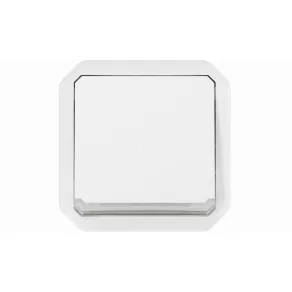   Comutator Legrand Plexo 55 cu indicator luminos 10A, alb - 069612L